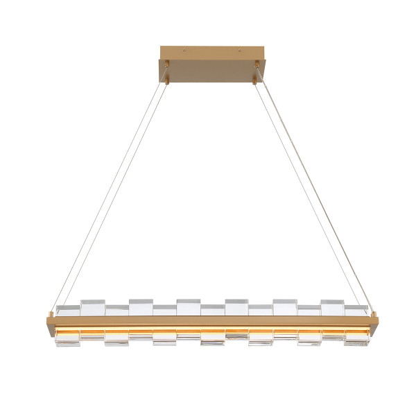 Eurofase - 45717-024 - LED Linear Chandelier - Bruco - Matte Gold
