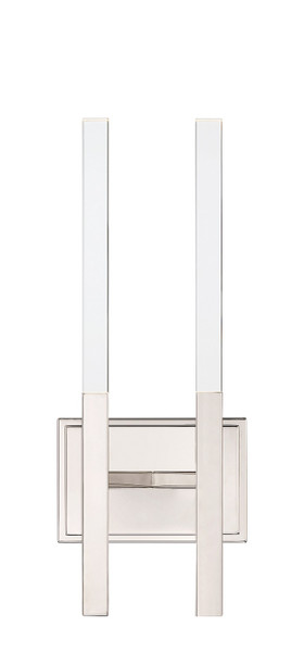 Eurofase - 46426-024 - BENICIO-WSC-2LT-18IN-PN-CL - BENICIO - Polished Nickel