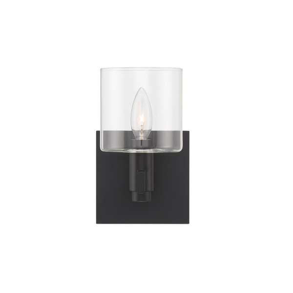 Eurofase - 46811-011 - One Light Wall Sconce - Decato - Matte Black