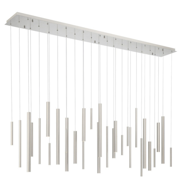 Eurofase - 46814-036 - LED Chandelier - Santana - Satin Nickel