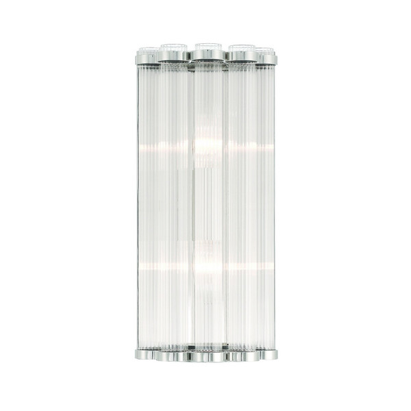 Eurofase - 47241-022 - GLASBURY-WSC-14IN-PN-RB - GLASBURY - Polished Nickel