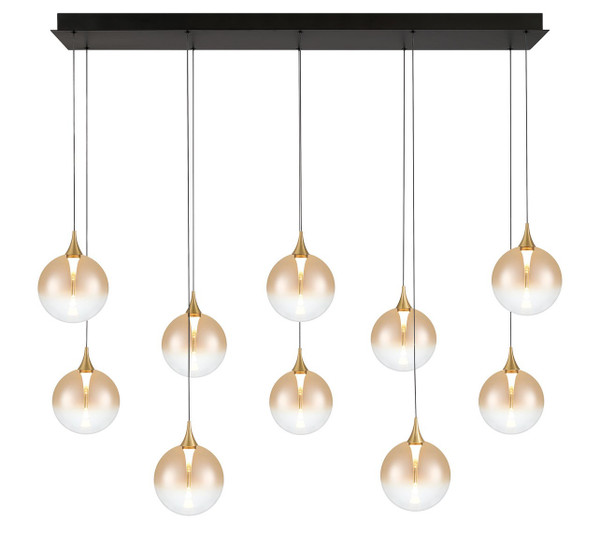 Eurofase - 48932-035 - IISSA-CHD-10LT-47IN-GD-AM - IISSA - Gold