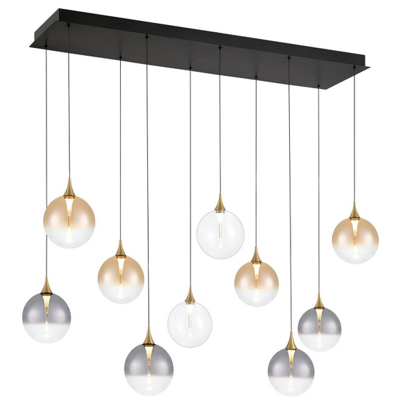 Eurofase - 48932-046 - LED Linear Chandelier - Iissa - Gold