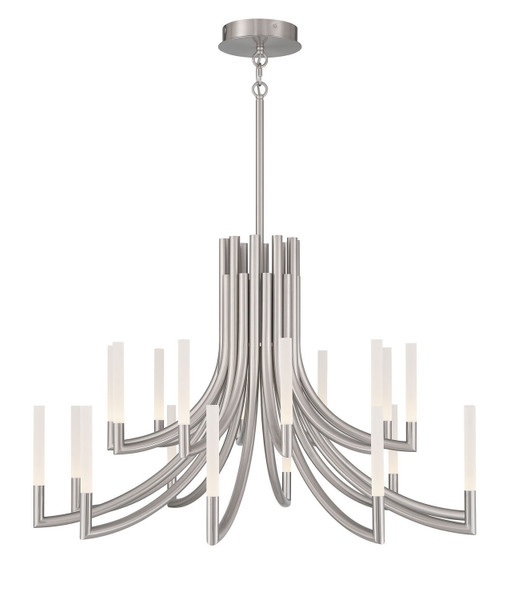 Eurofase - 49012-026 - LED Chandelier - Olette - Brushed Nickel