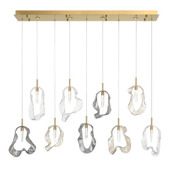 Eurofase - 49239-010 - LED Linear Chandelier - Norah - Gold