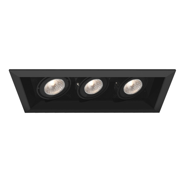 Eurofase - TE113GU10-01 - MULTGU10TRM3LT50WBLK/BLK - GU10 MULTI - Black