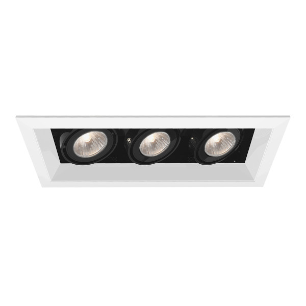 Eurofase - TE113GU10-02 - MULTGU10TRM3LT50WWHT/BLK - GU10 MULTI - White