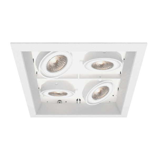 Eurofase - TE114BGU10-22 - MULTGU10TRM4LT50WWHT/WHT - GU10 MULTI - White