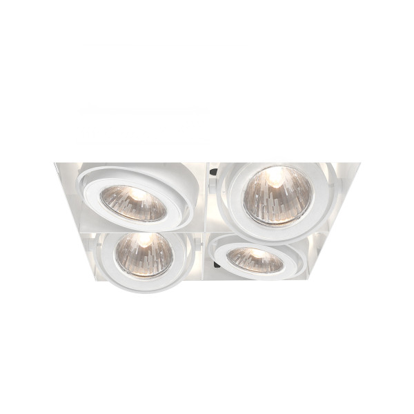 Eurofase - TE214BGU10-02 - MULTGU10TRIMLSS4LT50WWHT - GU10 MULTI - White