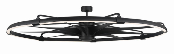 Craftmade - AXL80FB9 - 80 Ceiling Fan - Axel - Flat Black