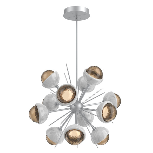 Hammerton Studio - CHB0093-0A-CS-B-001-L1-WM - LED Chandelier - Cabochon - Classic Silver