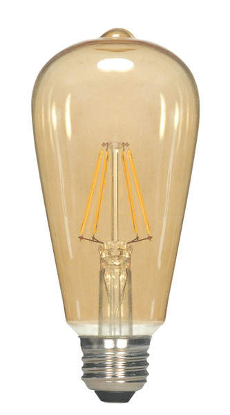 Satco - S9579 - Light Bulb - Transparent Amber