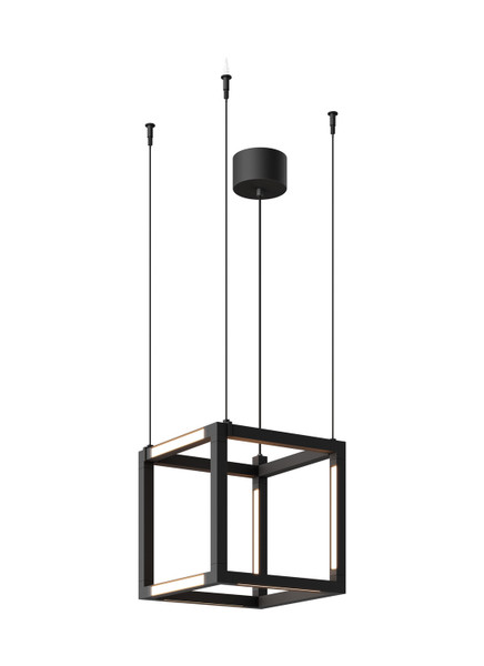 Visual Comfort Architectural - 700BRXCL93012BR - Brox Cube 12 Pendant - Brox - Nightshade Black
