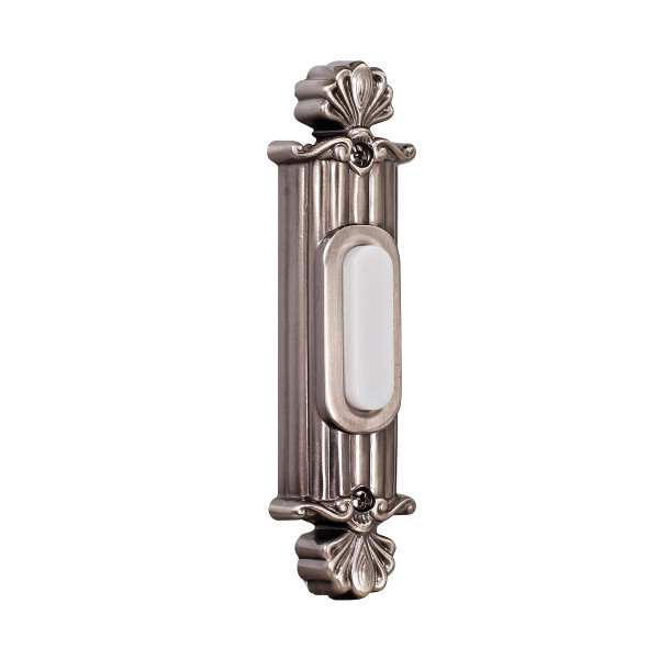 Craftmade - BSSO-AP - Surface Mount Straight Ornate Lighted Push Button - Push Button-Surface Mount - Antique Pewter