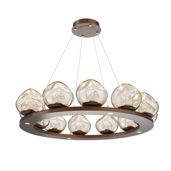 manufacturer_finish:Burnished Bronze|manufacturer_glass:Floret Crystal Inner - Amber Outer|color_temperature:2700K