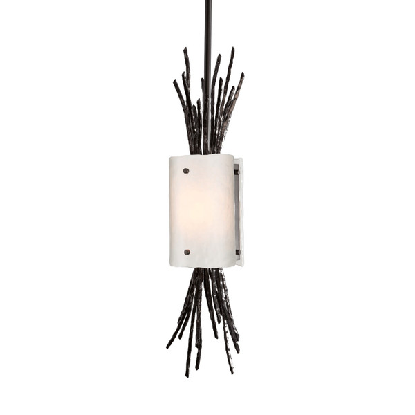 Hammerton Studio - LAB0032-0D-BB-BG-001-E2 - One Light Pendant - Ironwood - Burnished Bronze
