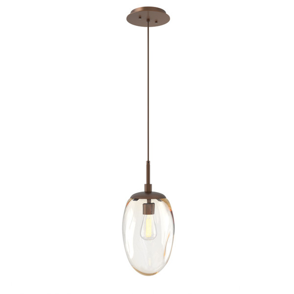 Hammerton Studio - LAB0063-01-BB-A-C01-E2 - One Light Pendant - Meteo - Burnished Bronze