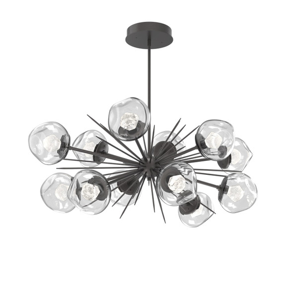 Hammerton Studio - PLB0095-0D-BB-FA-001-L1 - LED Chandelier - Luna - Burnished Bronze