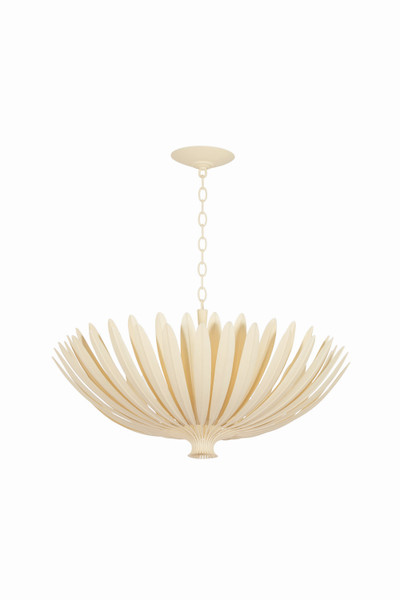 Hudson Valley - 1836-CP - Eight Light Chandelier - Whitfield - Cream Plaster