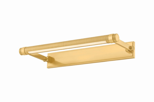 Hudson Valley - 7318-AGB - LED Picture Light - Duell - Aged Brass