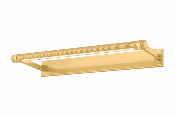 Hudson Valley - 7324-AGB - LED Picture Light - Duell - Aged Brass