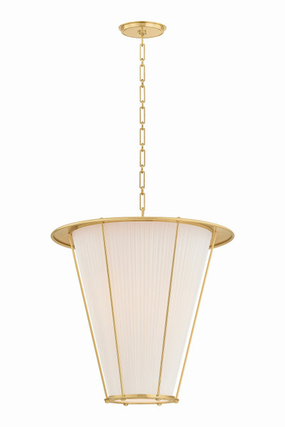 Hudson Valley - AH1723-AGB - One Light Lantern - Ellsworth - Aged Brass
