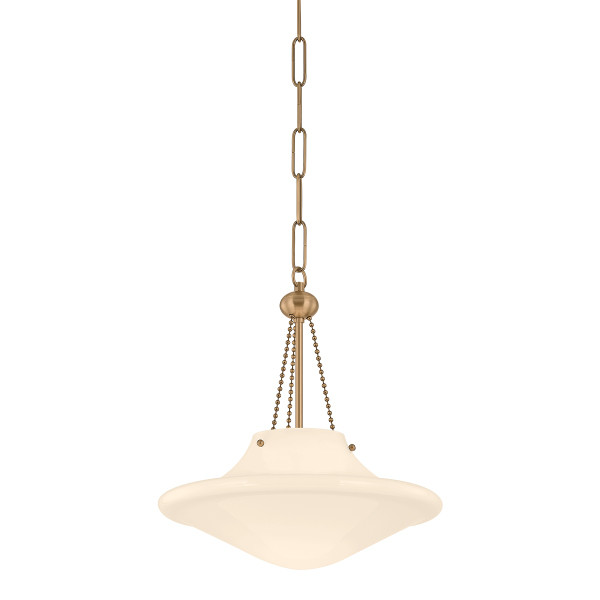 Troy Lighting - F5714-PBR - One Light Pendant - Era - Patina Brass