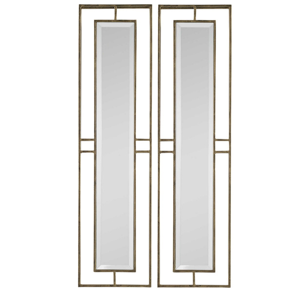Uttermost - 07082 - Mirror - Rutledge - Antiqued Gold