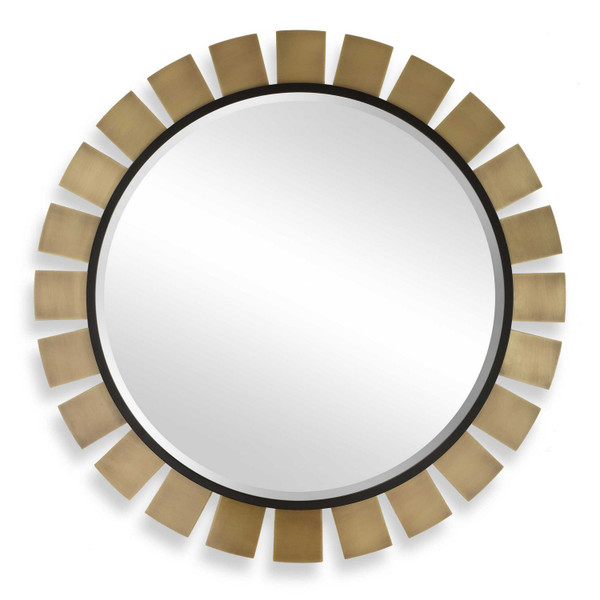 Uttermost - 08263 - Mirror - Toluca - Antique Brass