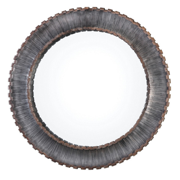 Uttermost - 09175 - Mirror - Tanaina - Metallic Silver w/Black