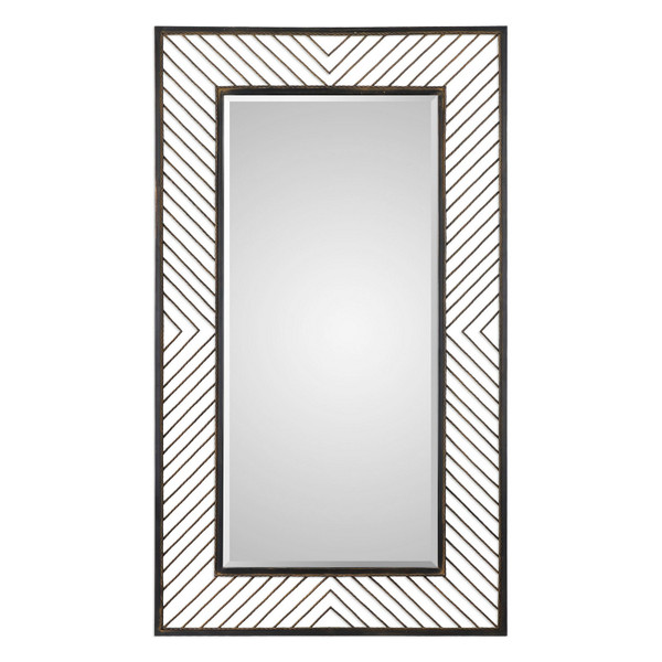 Uttermost - 09245 - Mirror - Karel - Rustic Bronze
