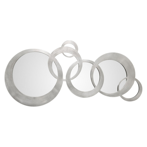Uttermost - 09303 - Mirror - Odiana - Antiqued Silver Leaf