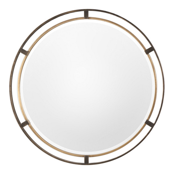 Uttermost - 09332 - Mirror - Carrizo - Rustic Bronze