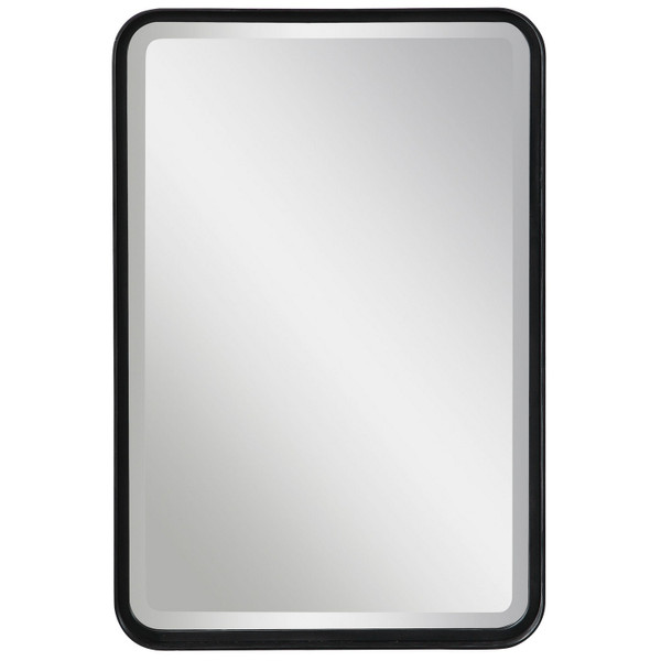 Uttermost - 09573 - Mirror - Croften - Matte Black