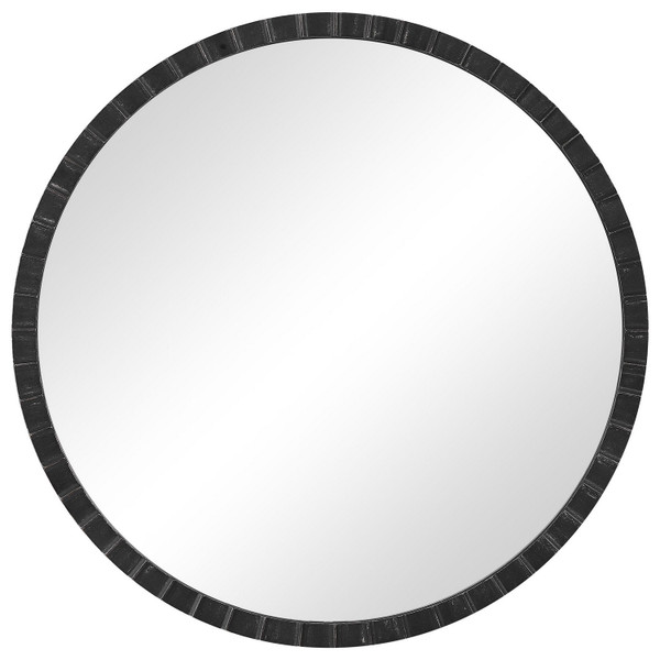 Uttermost - 09702 - Mirror - Dandridge - Matte Black
