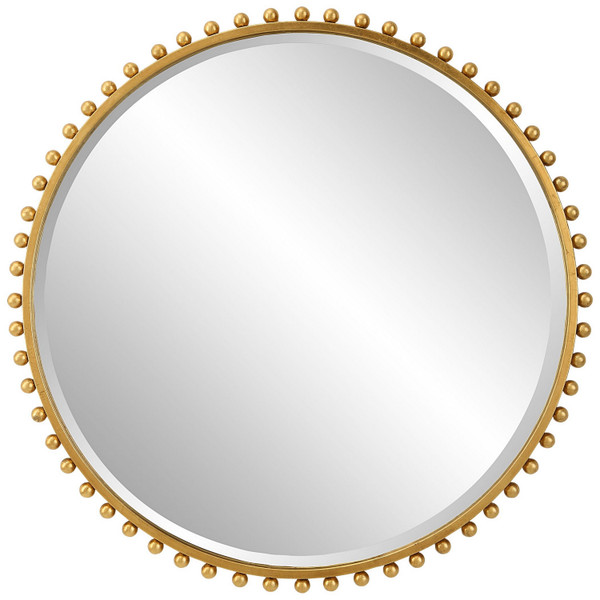 Uttermost - 09777 - Mirror - Taza - Gold Leaf