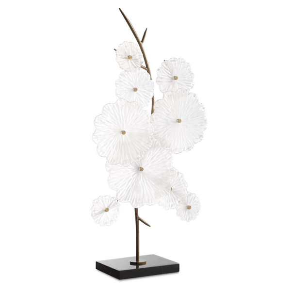 Uttermost - 18280 - Sculpture - Glass - Black Marble