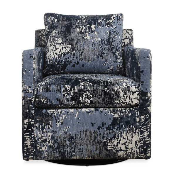 Uttermost - 23923 - Chair - Tisdell - White Gray And Indigo