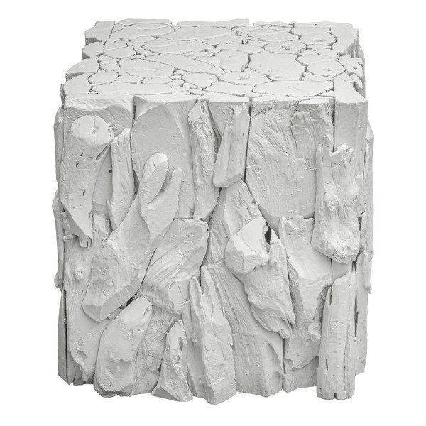 Uttermost - 25241 - Cube - Teak Root - White