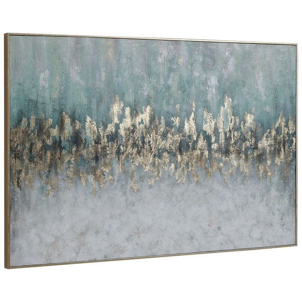 Uttermost - 31328 - Hand Painted Art - Divide - Gold