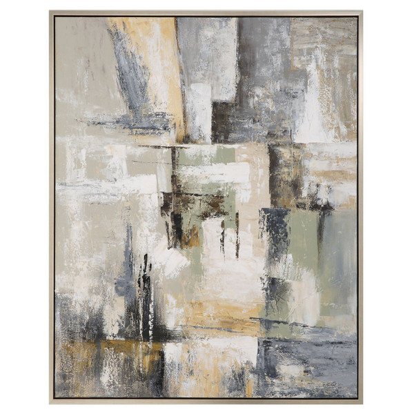 Uttermost - 32274 - Wall Art - Intuition - Brushed Silver