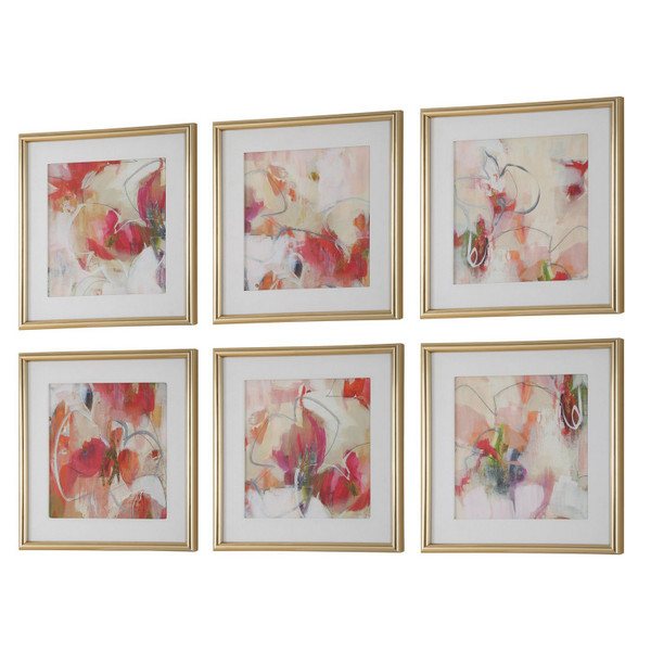 Uttermost - 32340 - Wall Art - Fresh Start - Brushed Gold