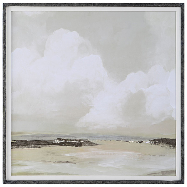 Uttermost - 41443 - Print - Soft Clouds - Black
