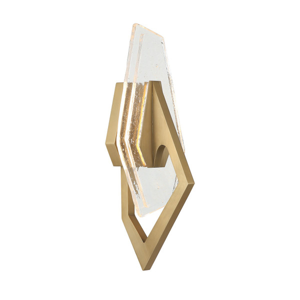 Varaluz - 530W01BK - LED Wall Sconce - Down the Wrong Path - Brass Kisser