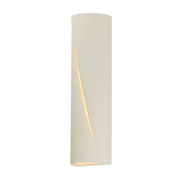 ET2 - E14396-CHK - LED Outdoor Wall Sconce - Puff - Chaulk White