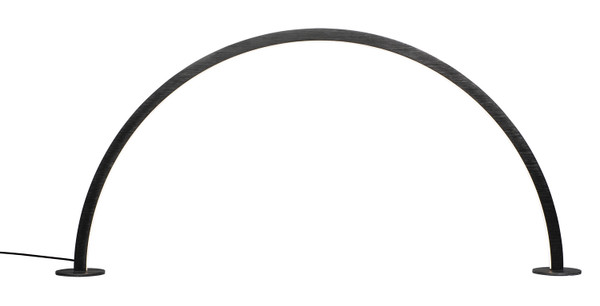ET2 - E20246-BBK - LED Table Lamp - Arc - Brushed Black