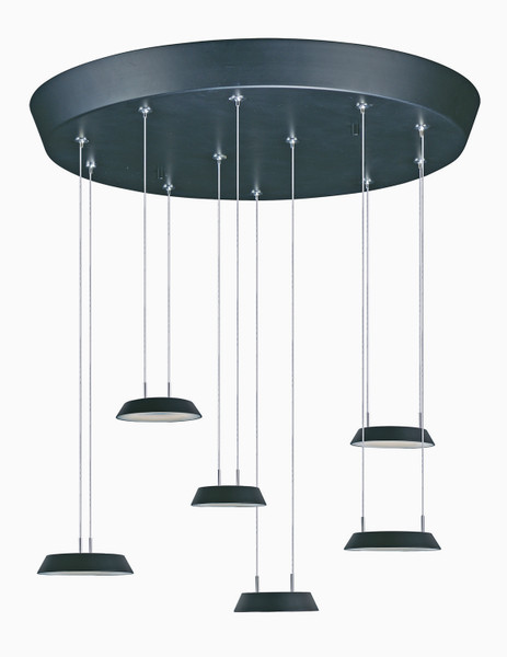 ET2 - E20904-BK - LED Pendant - Quantum LED - Black
