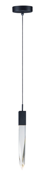 ET2 - E31241-20BK - LED Mini Pendant - Quartz - Black