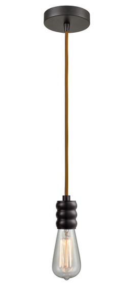 Innovations - 100OB-10CR-5OB - One Light Mini Pendant - Gatsby - Oil Rubbed Bronze