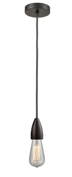 Innovations - 100OB-10GY-4OB - One Light Mini Pendant - Fairchild - Oil Rubbed Bronze